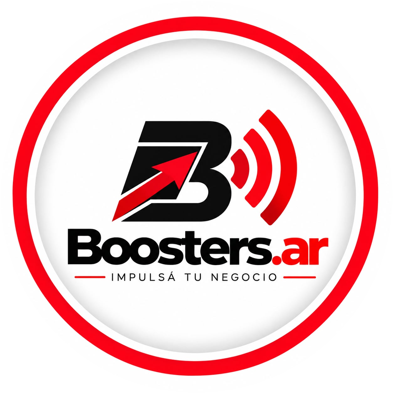 Logo oficial de Boosters.ar